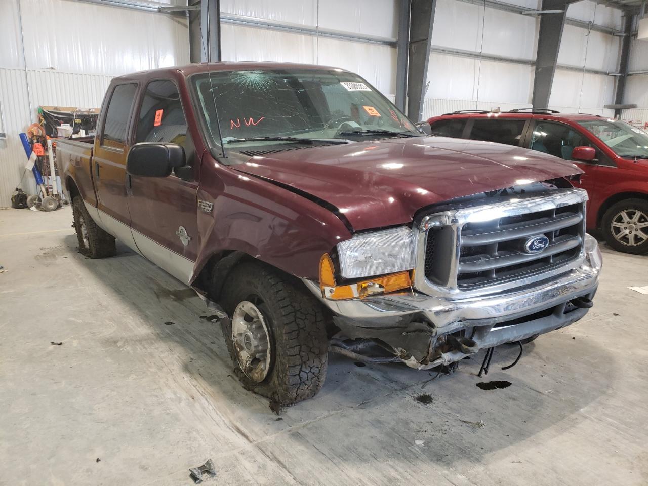 Photo 1 from auction – 1999 FORD F250 SUPER with VIN 1FTNW21F7XEE37848