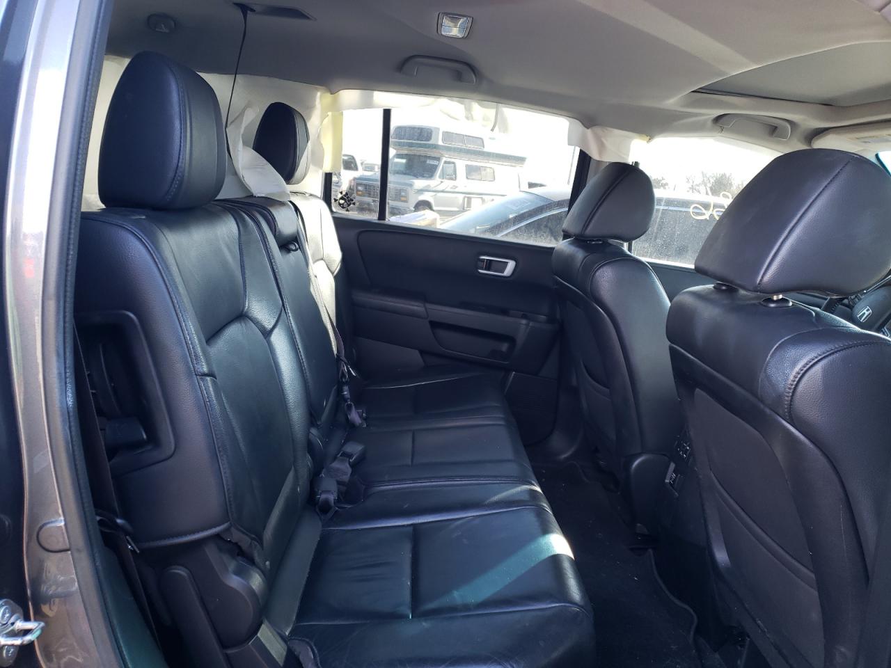 Фото 6 с аукциона – 2015 HONDA PILOT EXLN с VIN 5FNYF4H70FB043791