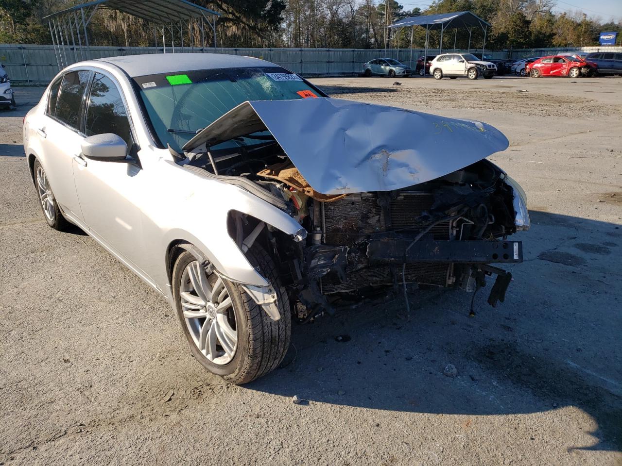Photo 1 from auction – 2011 INFINITI G25 BASE with VIN JN1DV6AP0BM602249