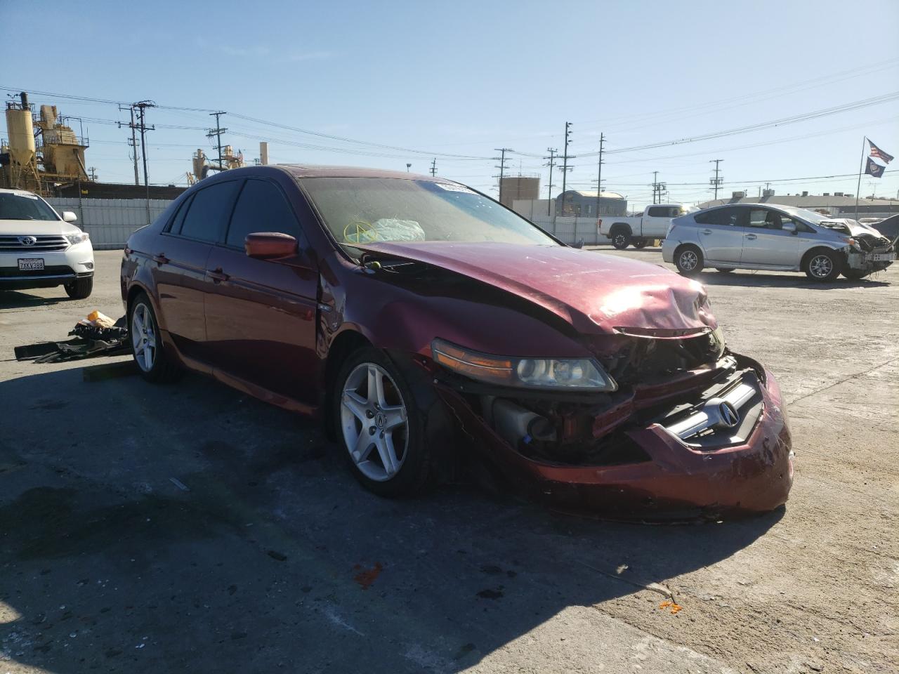 ACURA 3.2TL 2006 with VIN 19UUA66216A037296 - Photo from auction
