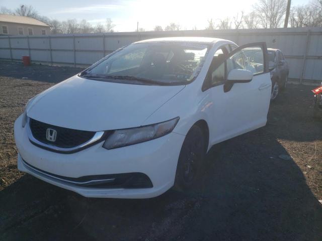 Photo 2 from auction – 2015 HONDA CIVIC LX with VIN 19XFB2F52FE700377
