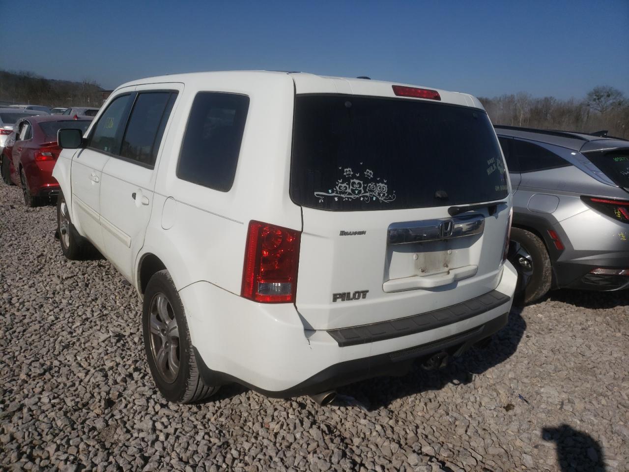 صورة رقم 3 من المزاد - 2012 HONDA PILOT EXL مع VIN 5FNYF3H62CB009431
