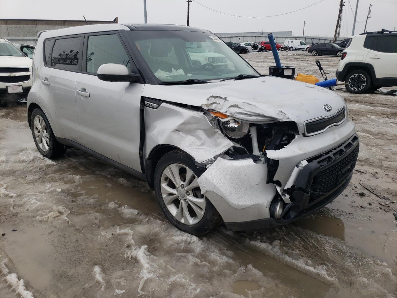 KIA SOUL + 2016 مع رقم تعريف المركبة KNDJP3A57G7827748 - صورة من المزاد