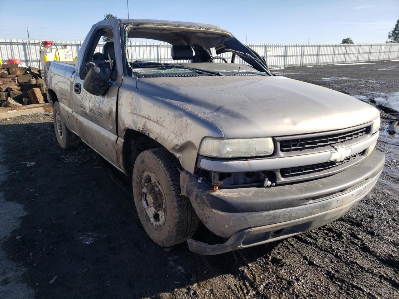 CHEVROLET SILVERADO 2002 with VIN 1GCEC14Z92Z321030 - Photo from auction