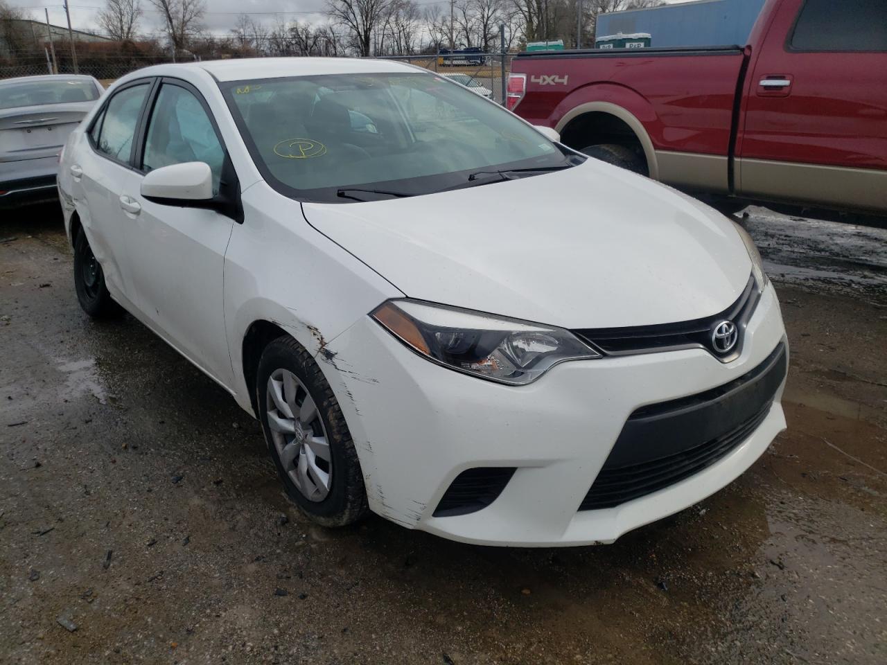 TOYOTA COROLLA L 2014 with VIN 5YFBURHE8EP065984 - Photo from auction