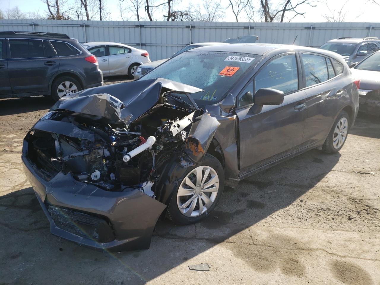 Photo 2 from auction – 2022 SUBARU IMPREZA with VIN 4S3GTAB61N3714903