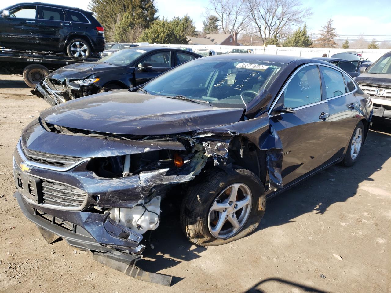 Photo 2 from auction – 2016 CHEVROLET MALIBU LS with VIN 1G1ZB5ST0GF351366