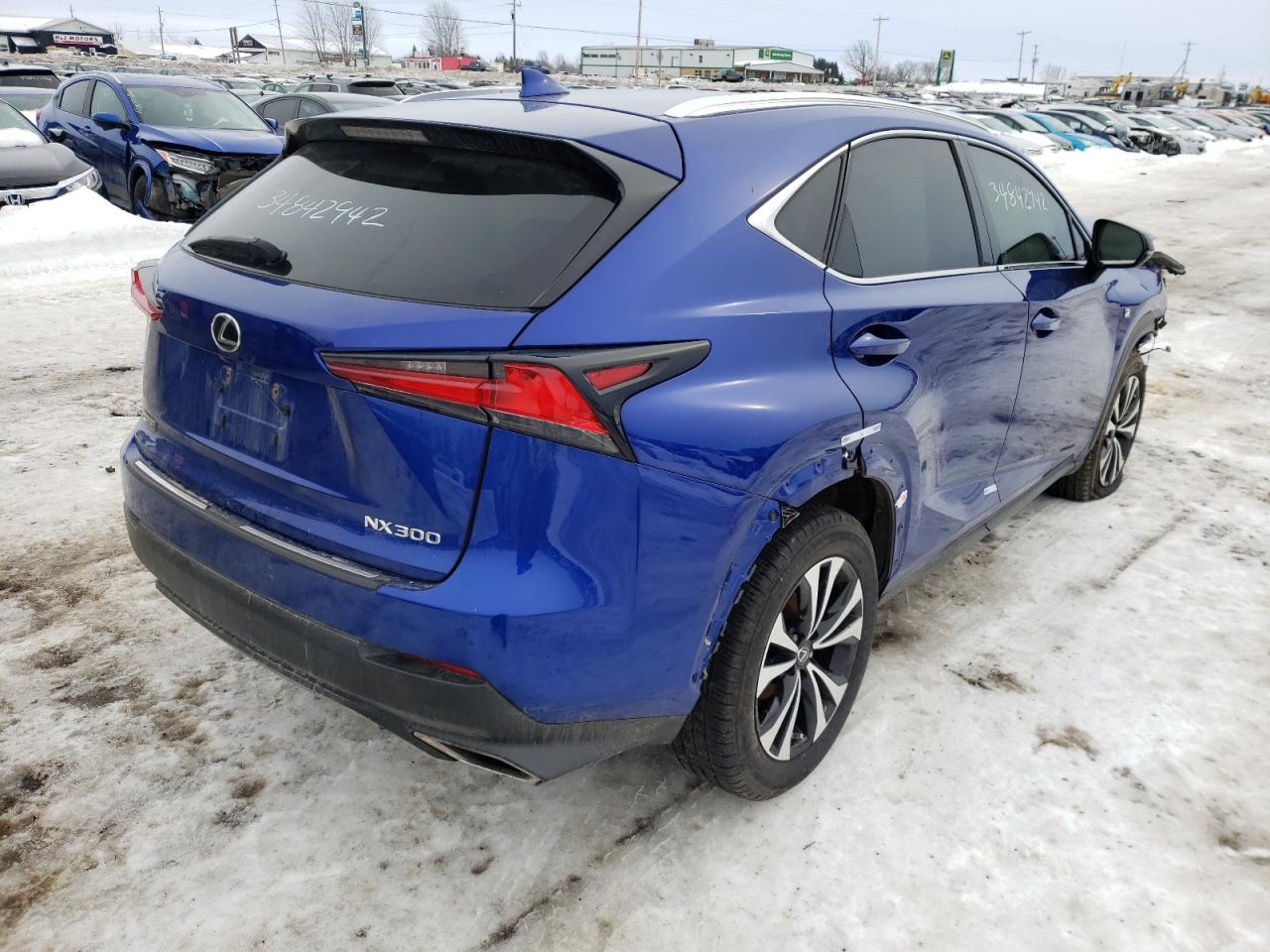 Photo 4 from auction – 2019 LEXUS NX 300 BAS with VIN JTJBARBZ0K2207448