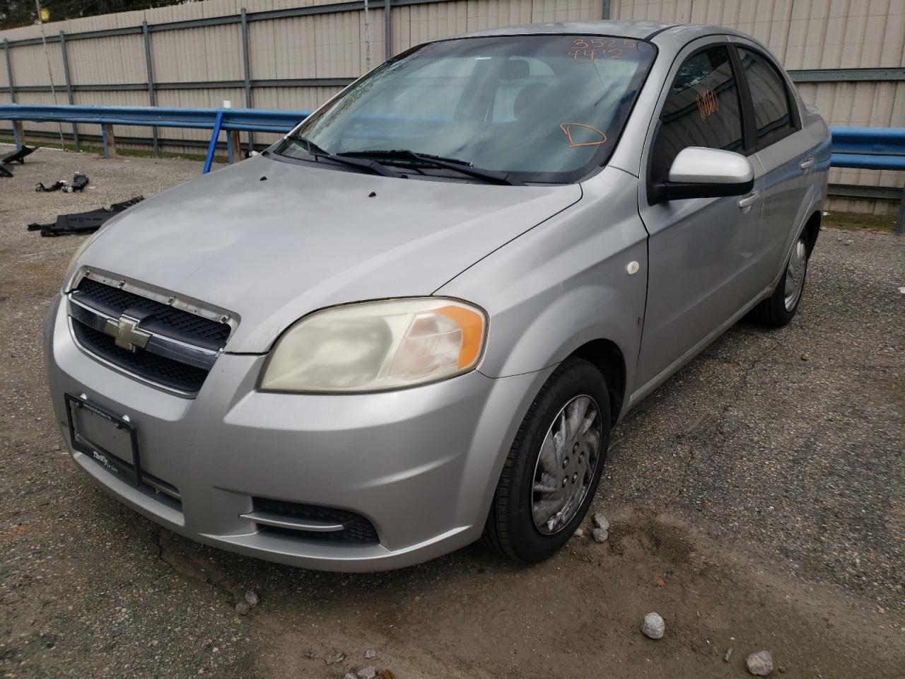 Photo 2 from auction – 2008 CHEVROLET AVEO BASE with VIN KL1TD56678B276144