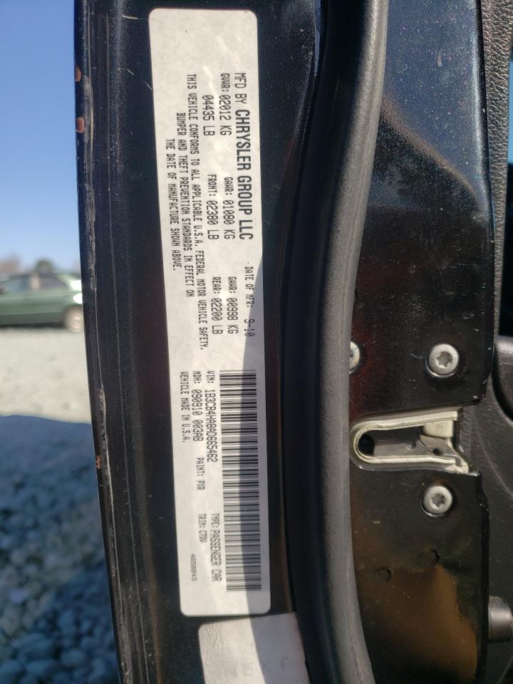 Photo 10 from auction – 2010 DODGE CALIBER SX with VIN 1B3CB4HA8AD665462