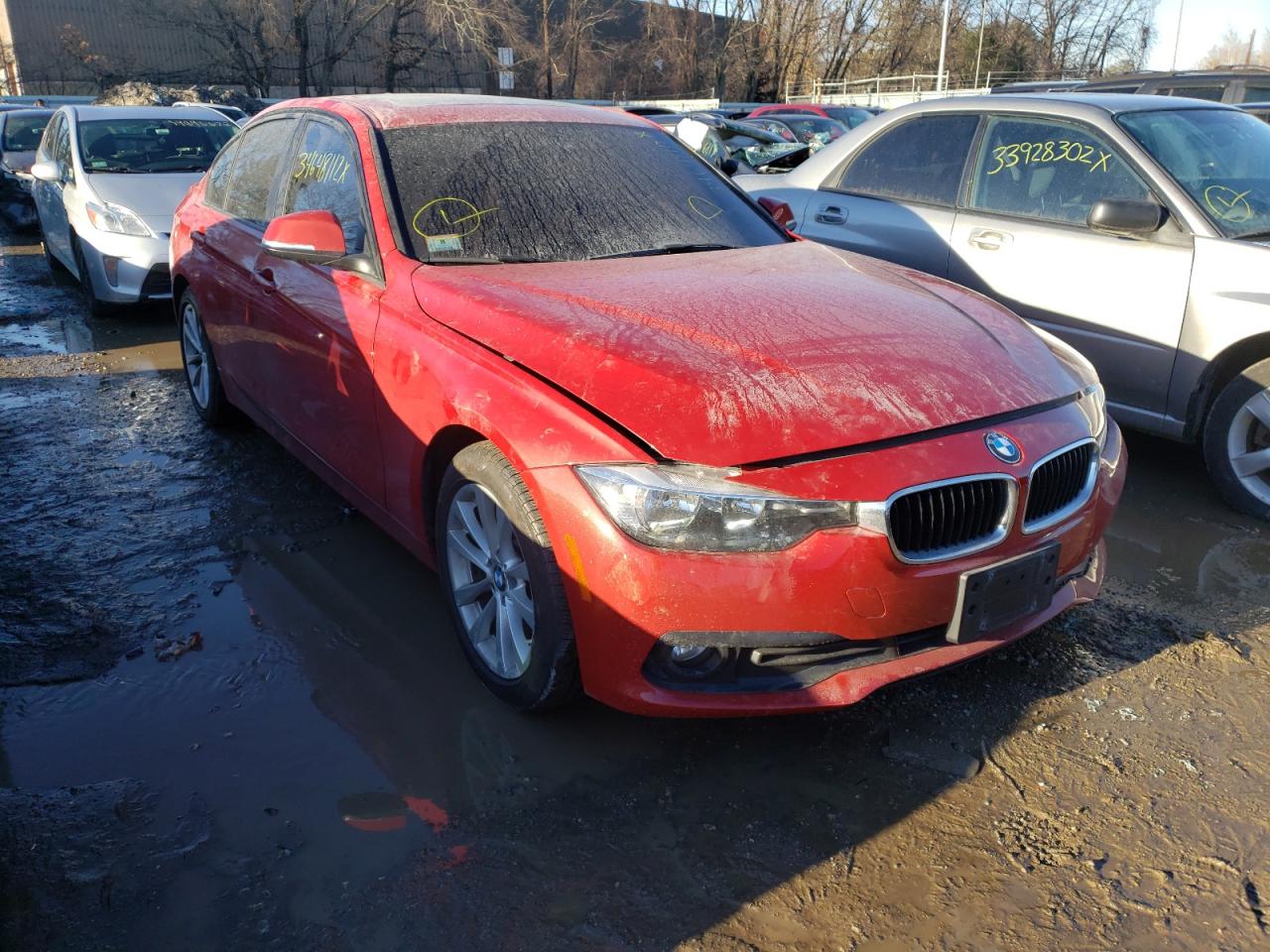 BMW 320 XI 2016 with VIN WBA8A3C58GK551412 - Photo from auction