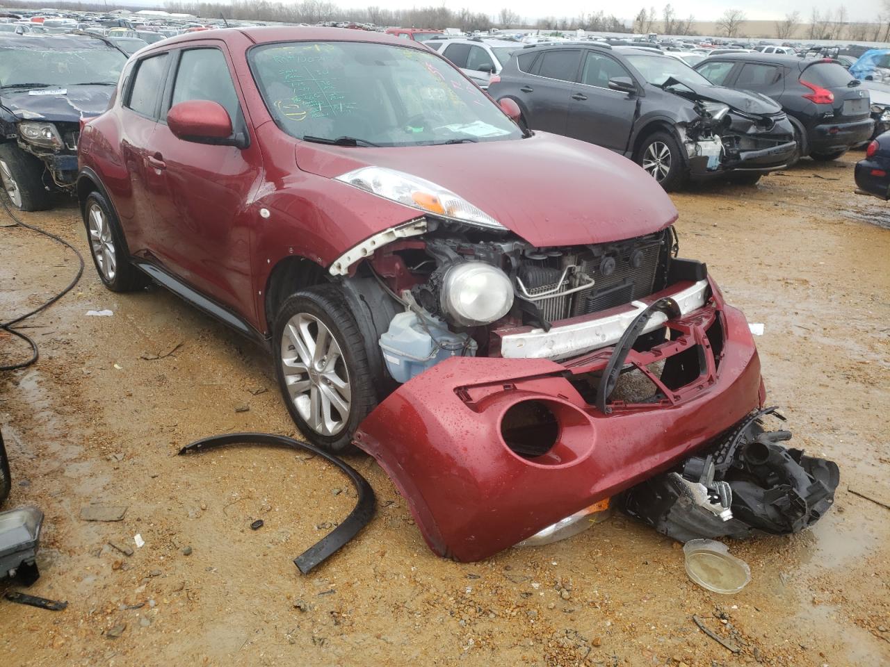 NISSAN JUKE S 2011 with VIN JN8AF5MV5BT016612 - Photo from auction