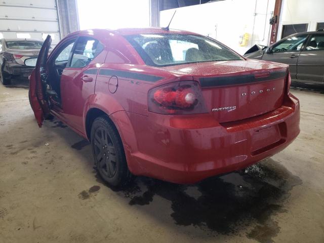 Photo 3 from auction – 2014 DODGE AVENGER SE with VIN 1C3CDZABXEN188613