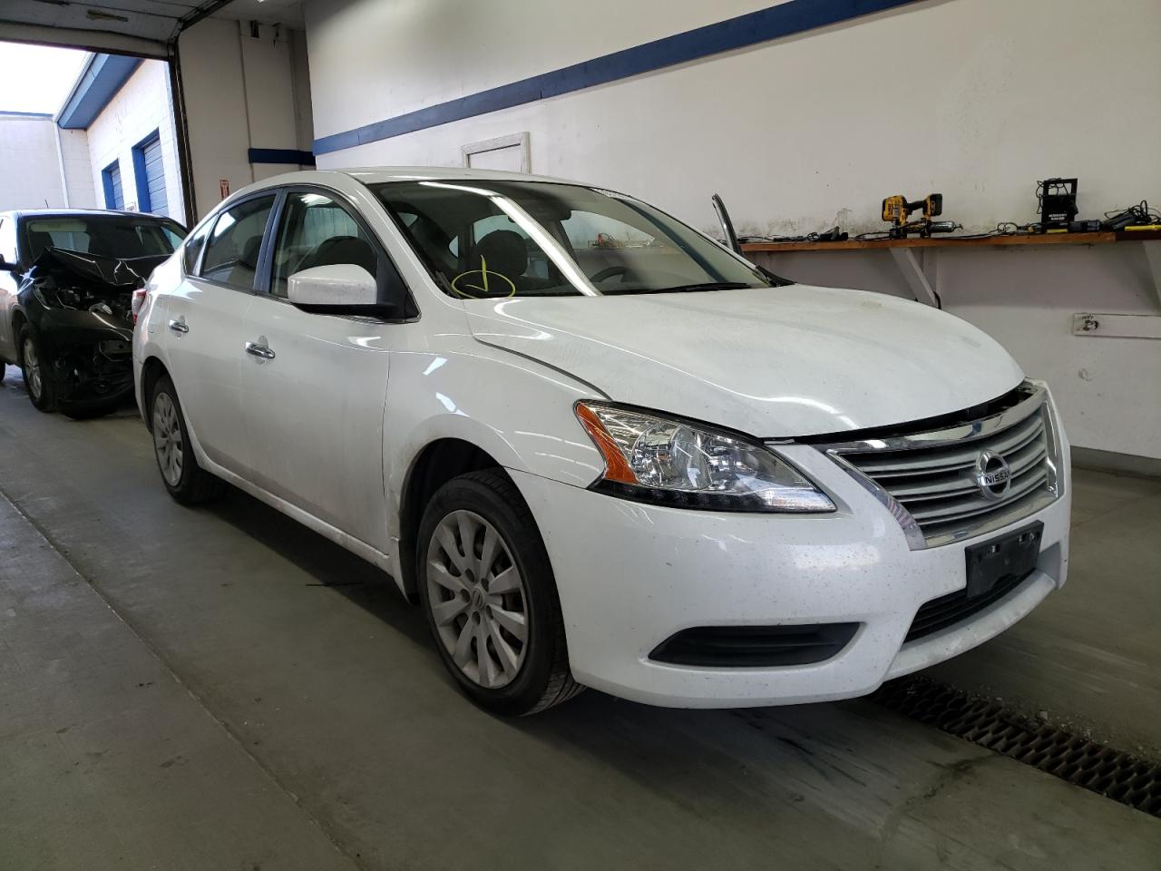 NISSAN SENTRA S 2014 with VIN 3N1AB7AP1EY258479 - Photo from auction