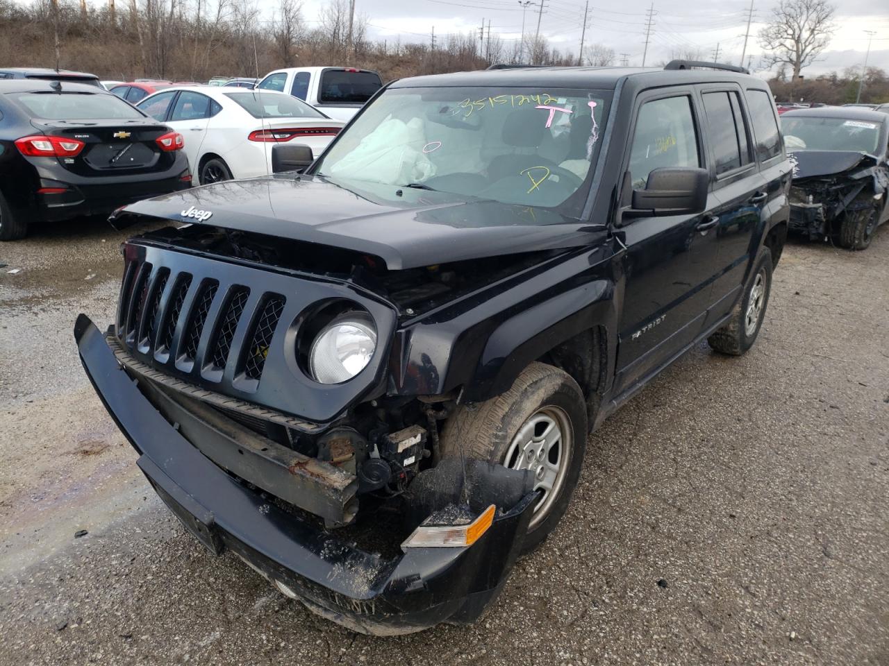 Photo 2 from auction – 2014 JEEP PATRIOT SP with VIN 1C4NJRBB6ED778535