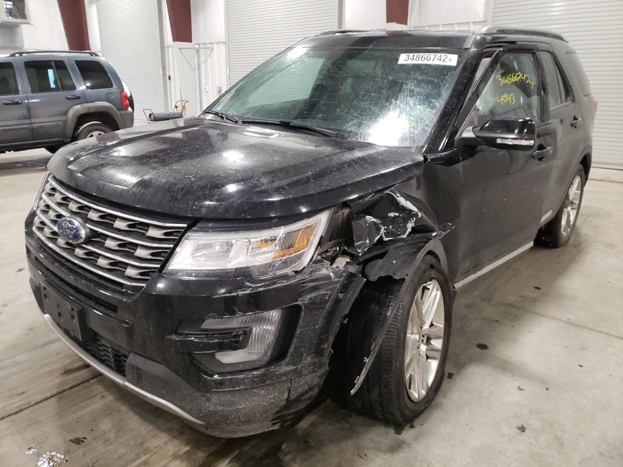 Photo 2 from auction – 2017 FORD EXPLORER X with VIN 1FM5K8D82HGC84972
