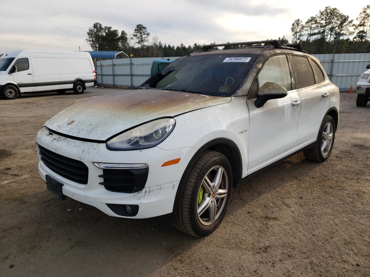 Photo 2 from auction – 2016 PORSCHE CAYENNE SE with VIN WP1AE2A26GLA17538