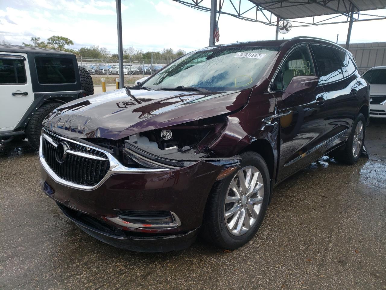 Photo 2 from auction – 2019 BUICK ENCLAVE PR with VIN 5GAERCKW8KJ198159