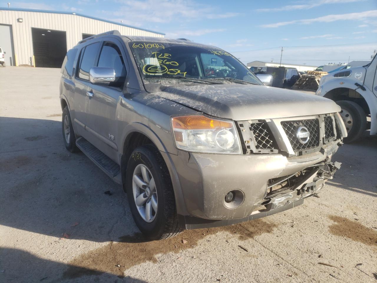 NISSAN ARMADA SE 2009 with VIN 5N1AA08D49N601044 - Photo from auction