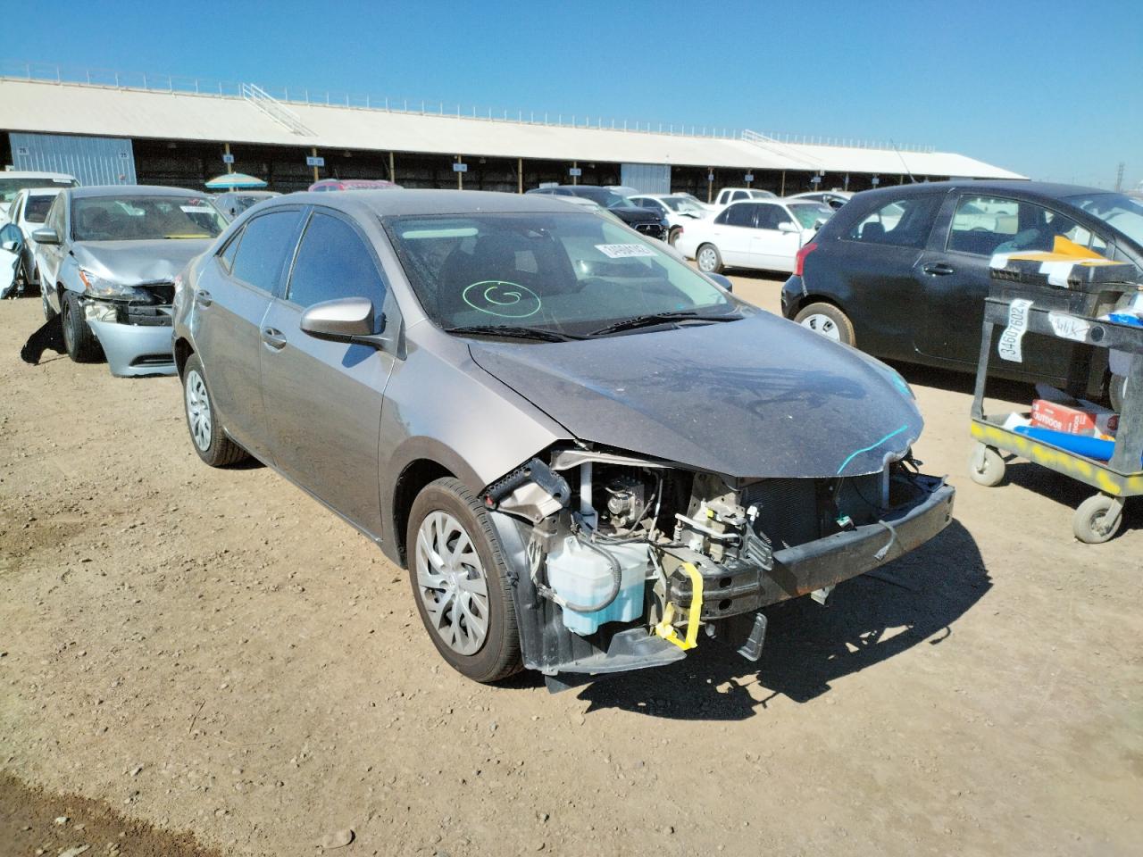 Photo 1 from auction – 2017 TOYOTA COROLLA L with VIN 5YFBURHE3HP690099