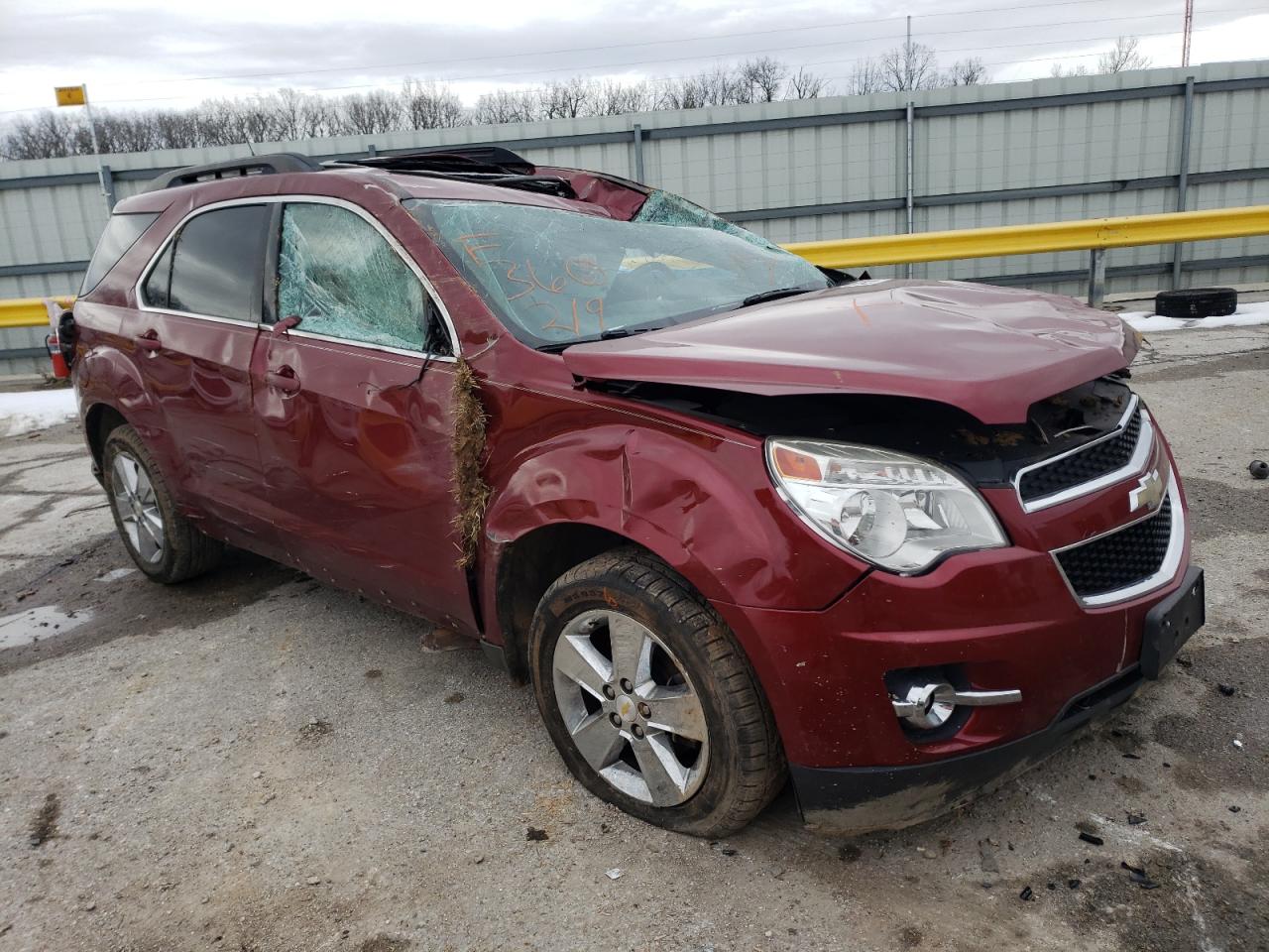 Photo 1 from auction – 2012 CHEVROLET EQUINOX LT with VIN 2GNALPEK9C6364256