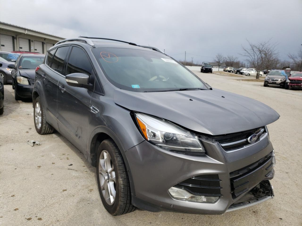 FORD ESCAPE TIT 2014 with VIN 1FMCU9J91EUD76348 - Photo from auction