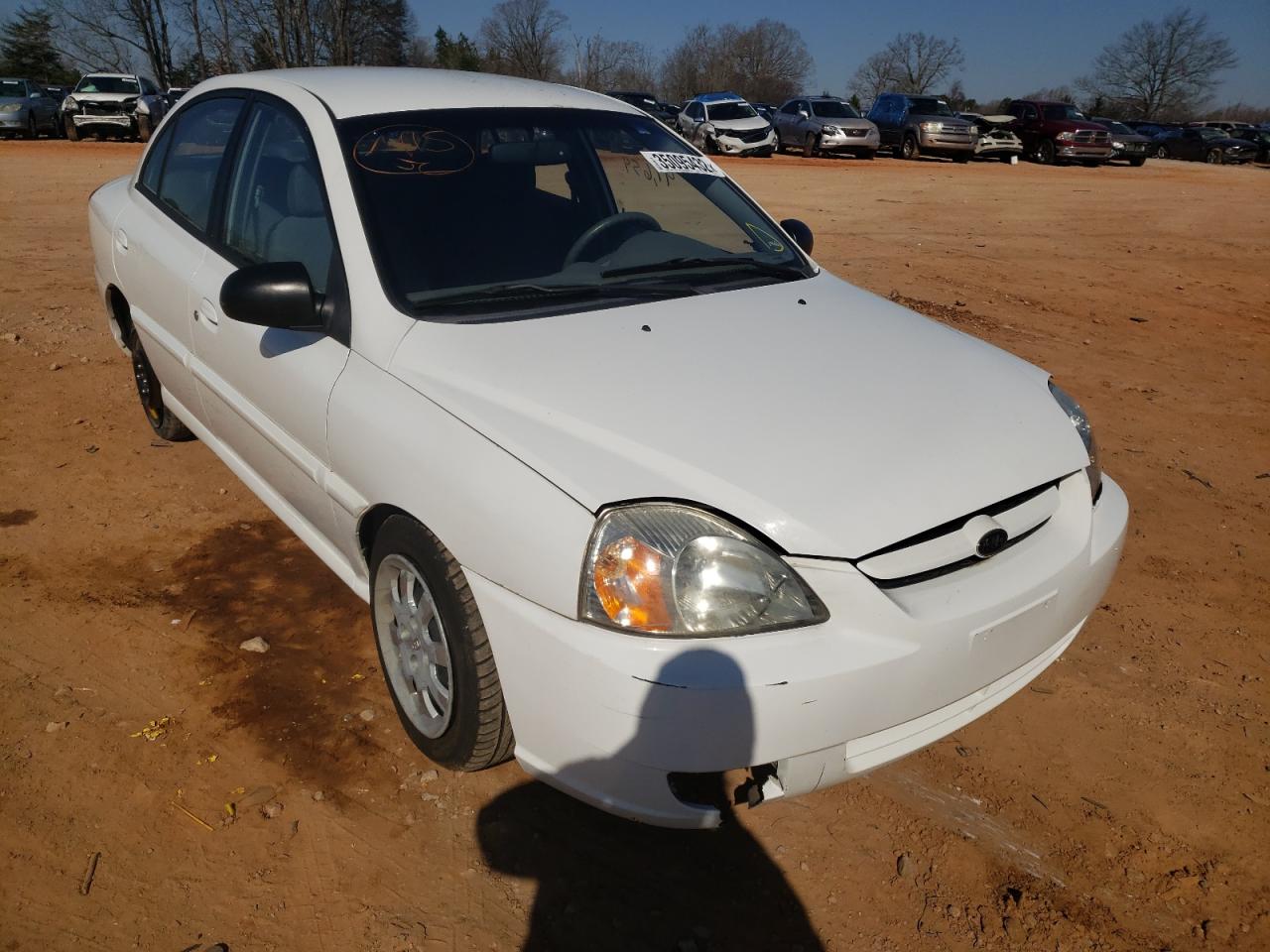 KIA RIO 2005 with VIN KNADC125856398969 - Photo from auction