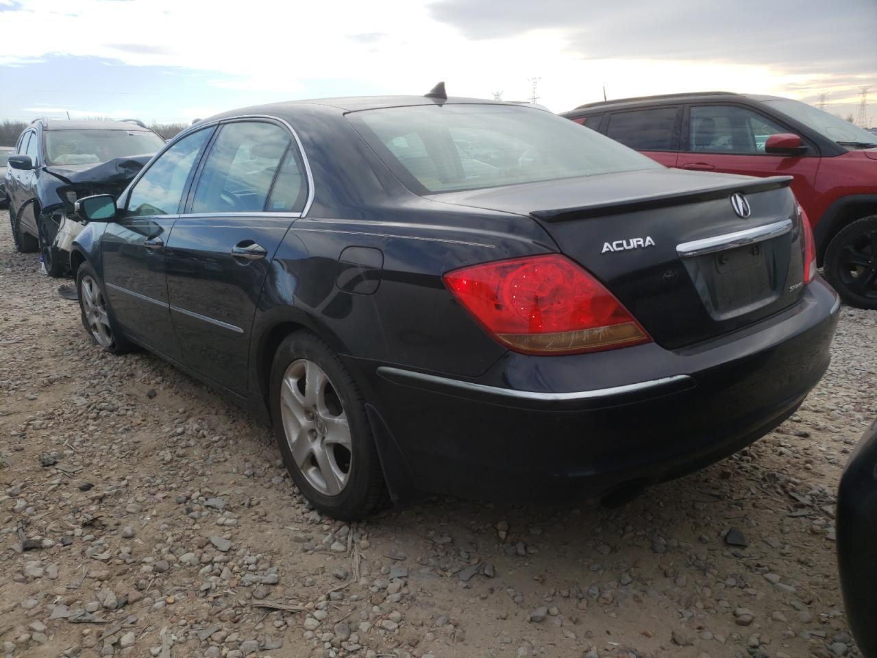Photo 3 from auction – 2005 ACURA RL with VIN JH4KB16555C001810