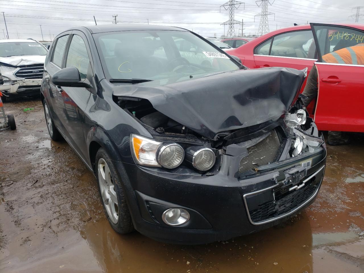 CHEVROLET SONIC LTZ 2015 with VIN 1G1JE6SB8F4124082 - Photo from auction