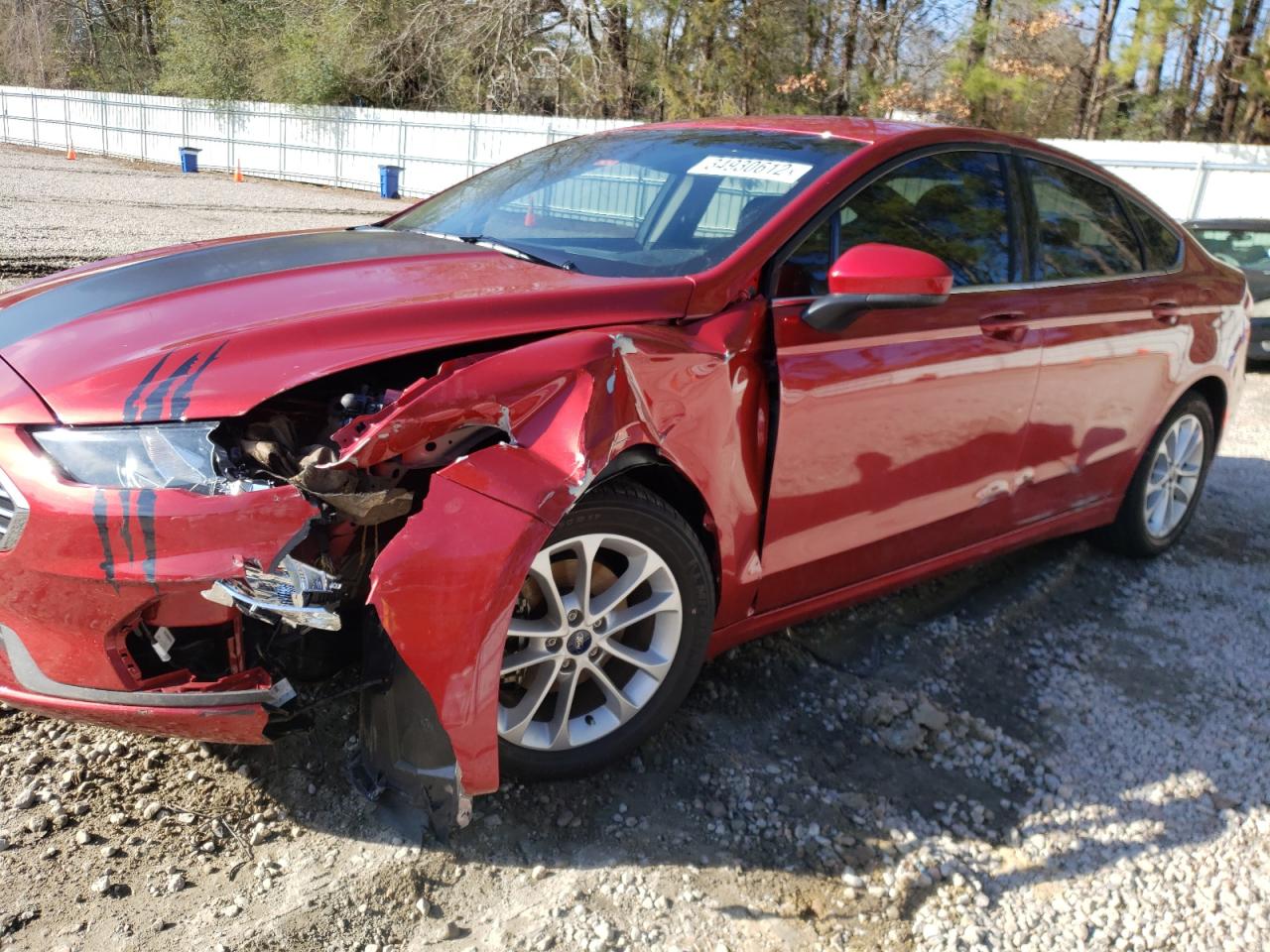 Photo 9 from auction – 2020 FORD FUSION SE with VIN 3FA6P0HD1LR102818