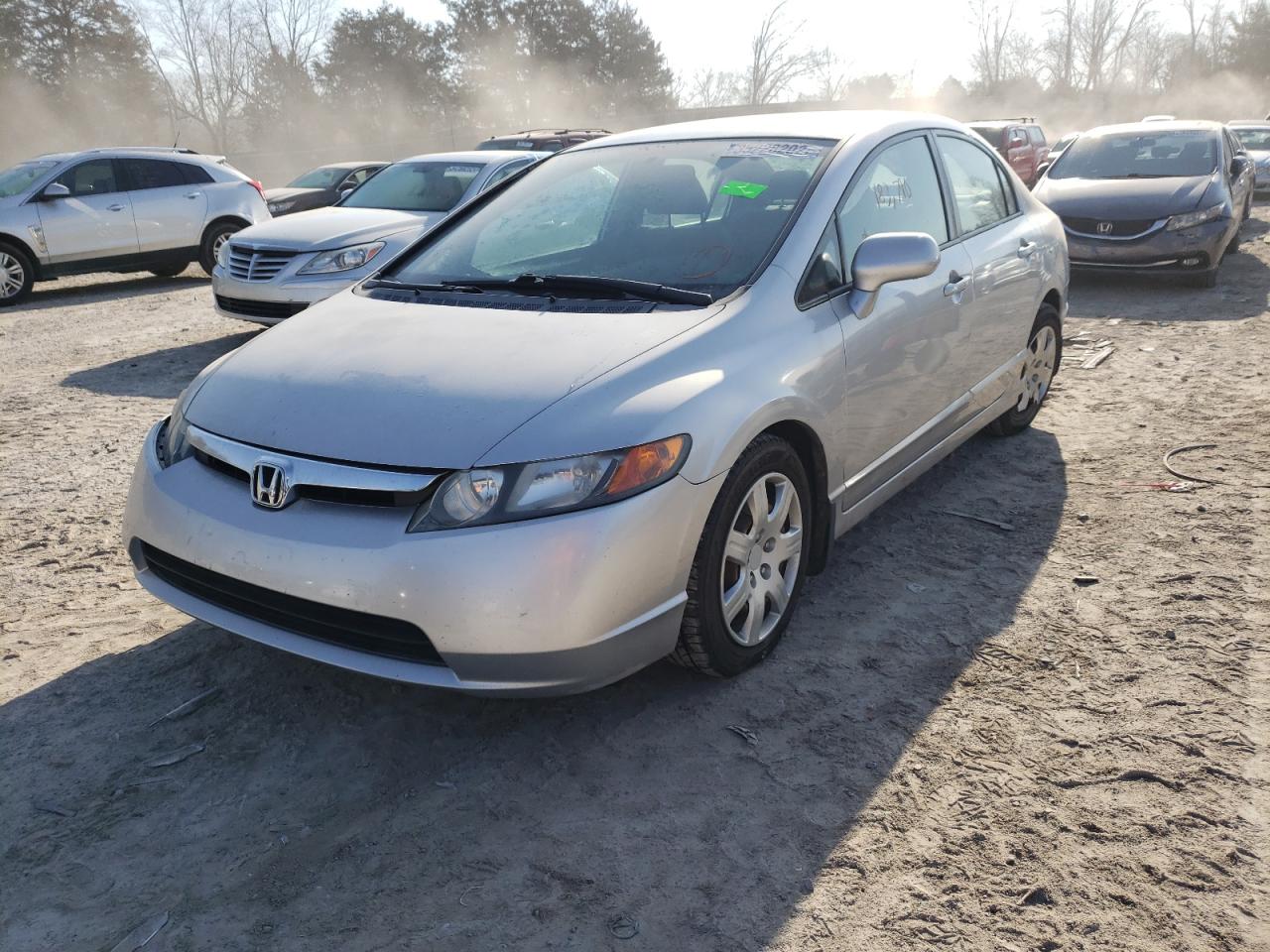 Photo 2 from auction – 2007 HONDA CIVIC LX with VIN JHMFA16537S003276