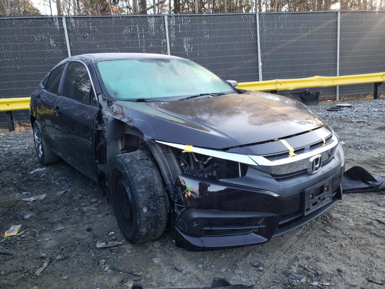 HONDA CIVIC LX 2016 with VIN 19XFC2F52GE218068 - Photo from auction