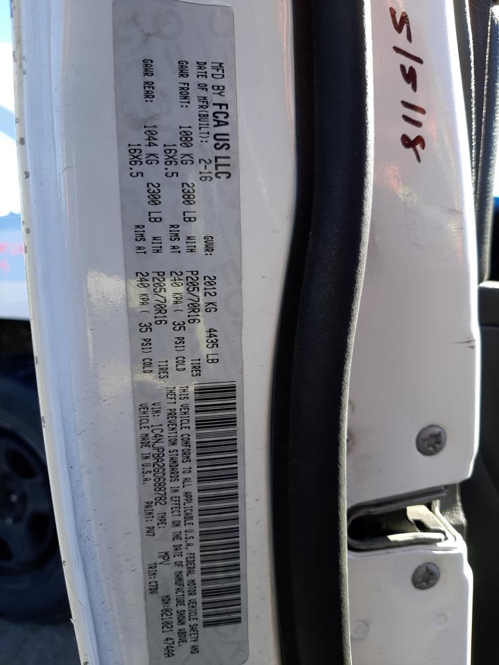 Photo 10 from auction – 2016 JEEP PATRIOT SP with VIN 1C4NJPBA2GD688782
