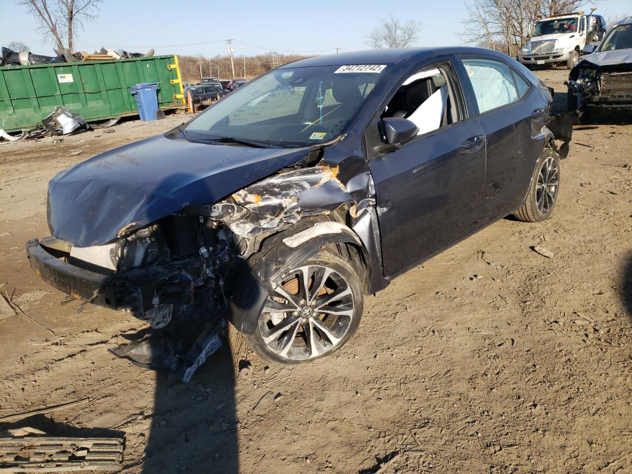 Photo 2 from auction – 2019 TOYOTA COROLLA L with VIN 5YFBURHE8KP915432