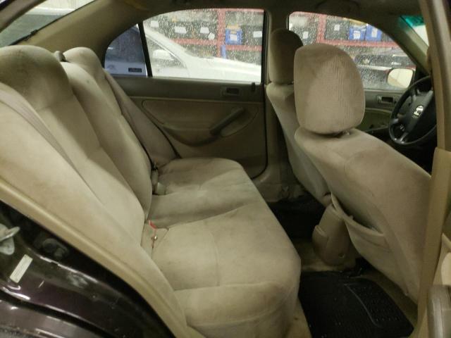 Photo 6 from auction – 2001 HONDA CIVIC EX with VIN 2HGES26731H594615
