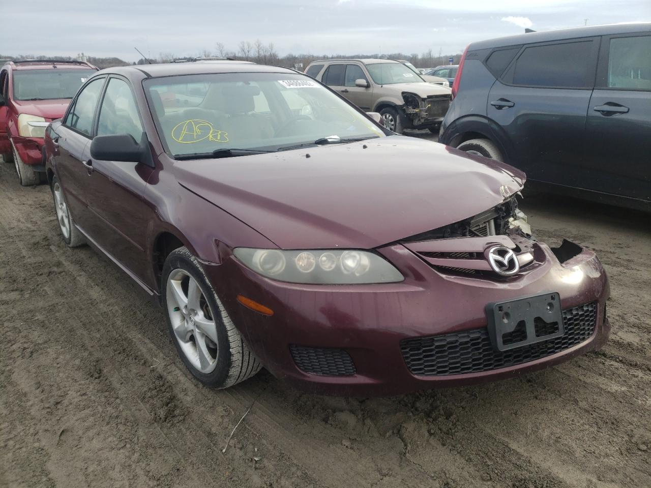 MAZDA 6 I 2008 with VIN 1YVHP80C385M13109 - Photo from auction