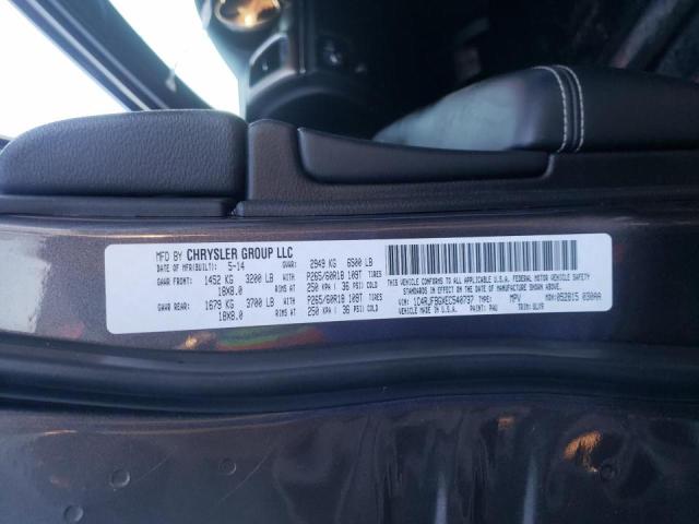 Photo 10 from auction – 2014 JEEP GRAND CHER with VIN 1C4RJFBGXEC540737