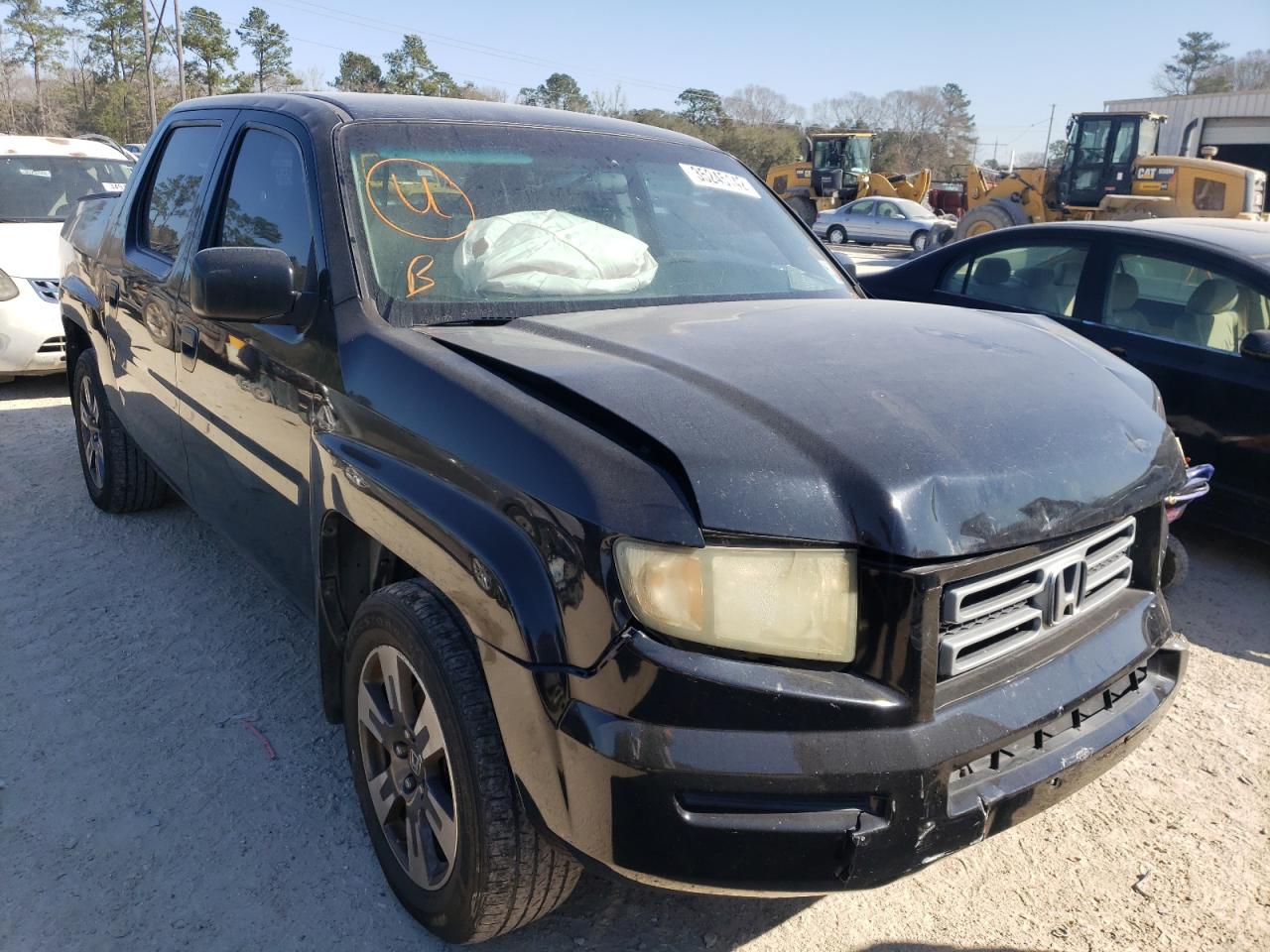 HONDA RIDGELINE 2008 with VIN 2HJYK16228H522806 - Photo from auction