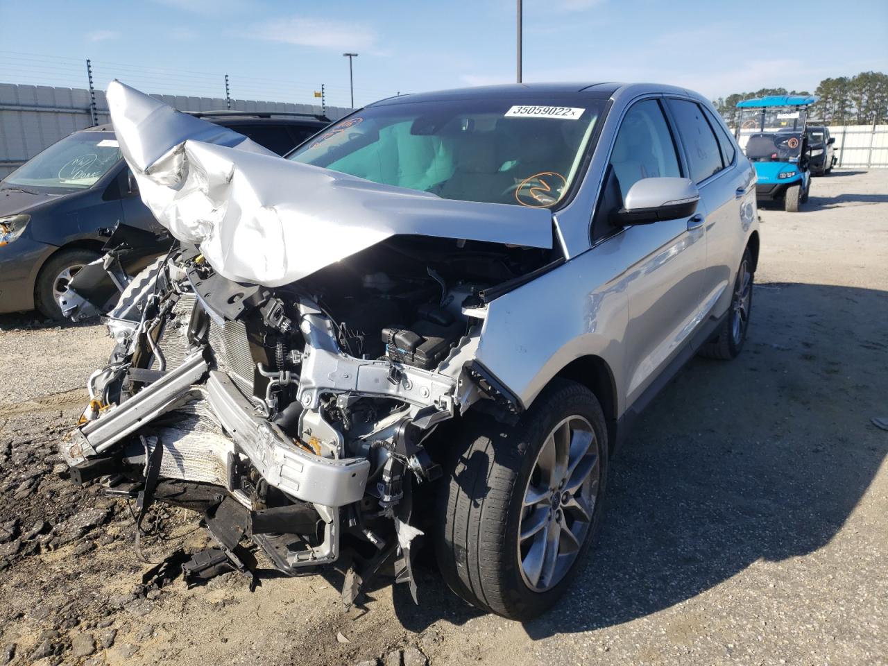 Photo 2 from auction – 2018 FORD EDGE TITAN with VIN 2FMPK3K91JBB18589
