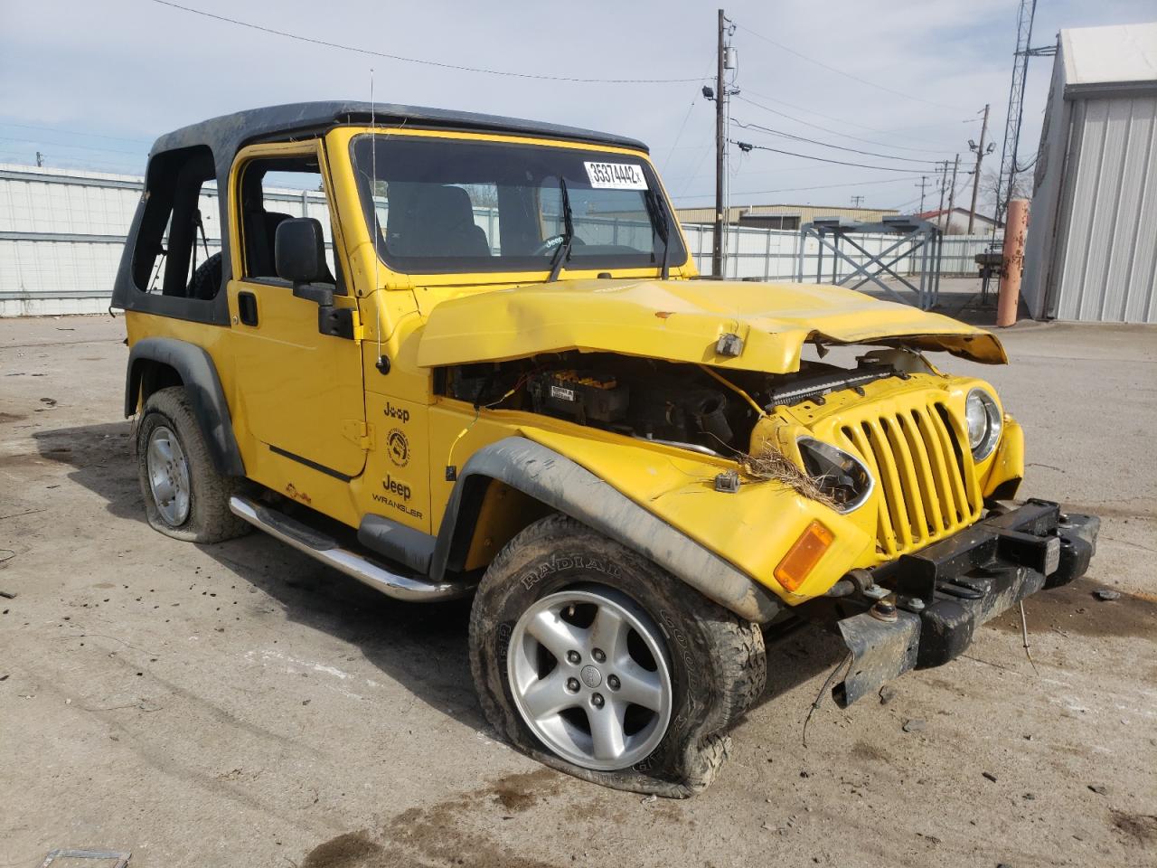 Photo 1 from auction – 2006 JEEP WRANGLER X with VIN 1J4FA39S26P705406