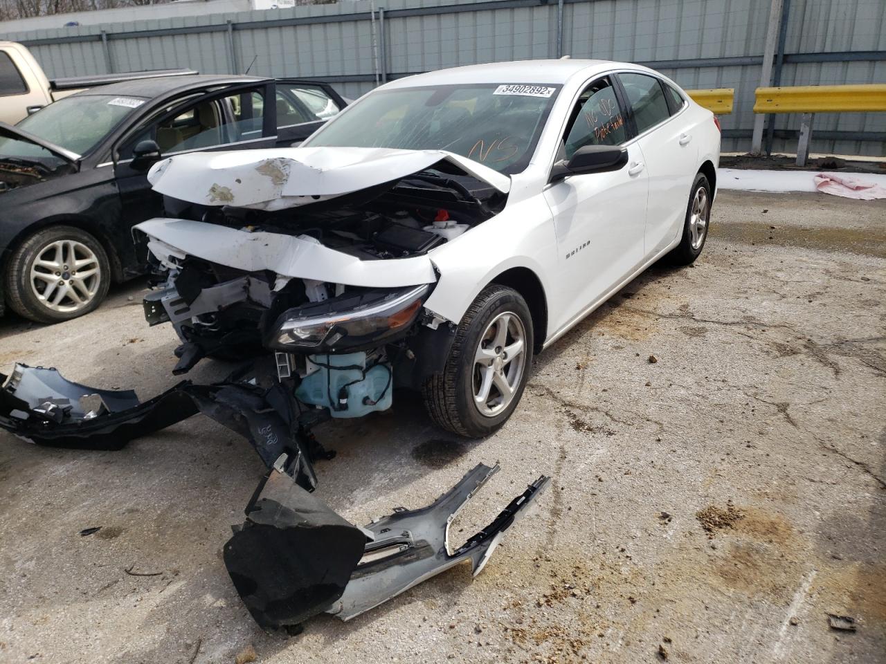 Photo 2 from auction – 2018 CHEVROLET MALIBU LS with VIN 1G1ZB5ST0JF134052