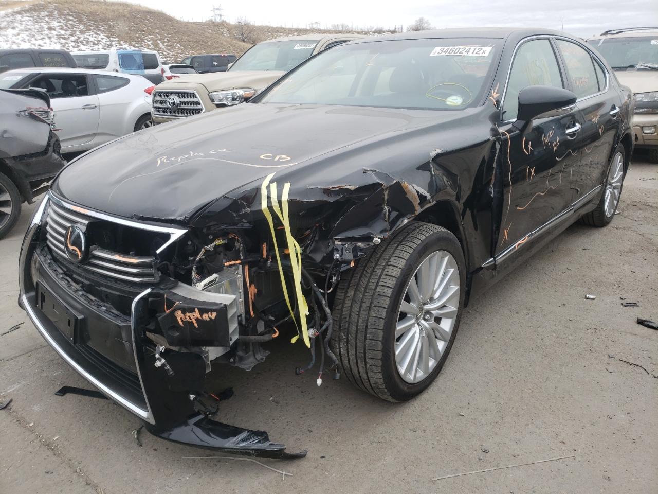 Photo 2 from auction – 2016 LEXUS LS 460 with VIN JTHCL5EF7G5026900
