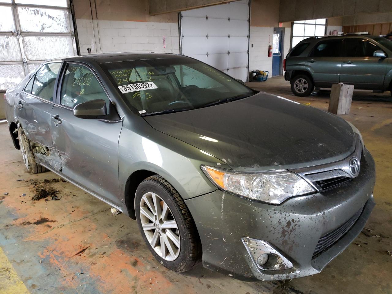 TOYOTA CAMRY BASE 2012 with VIN 4T4BF1FK9CR246212 - Photo from auction
