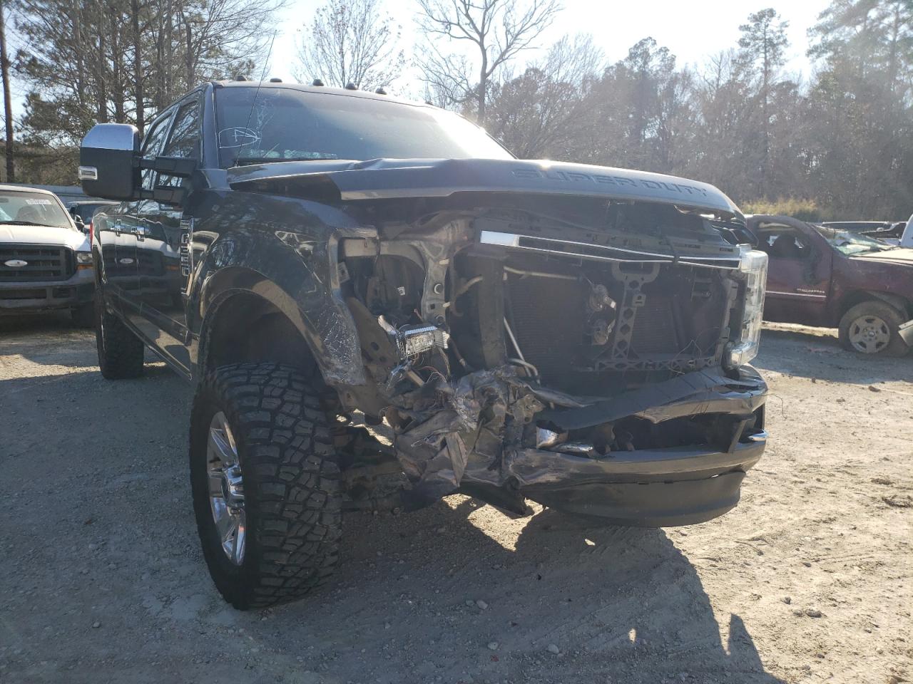 FORD F350 SUPER 2017 with VIN 1FT8W3B64HEB56223 - Photo from auction