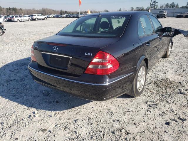 Photo 4 from auction – 2005 MERCEDES-BENZ E 320 CDI with VIN WDBUF26J25A718354