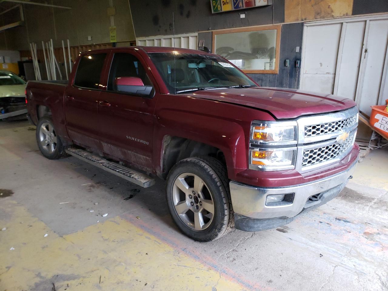 CHEVROLET SILVERADO 2015 with VIN 3GCUKREC3FG153611 - Photo from auction