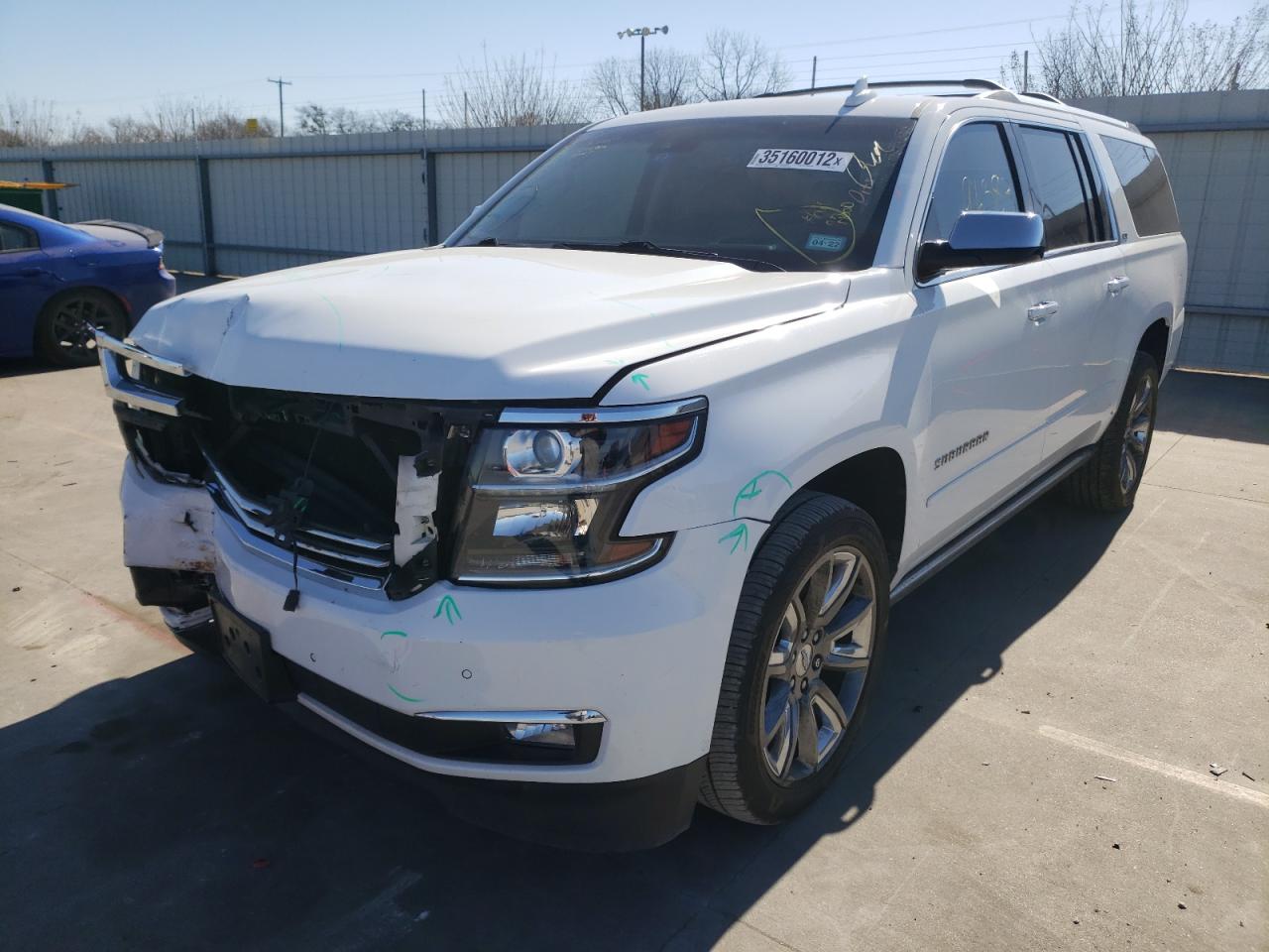 Photo 2 from auction – 2016 CHEVROLET SUBURBAN C with VIN 1GNSCJKC3GR292351