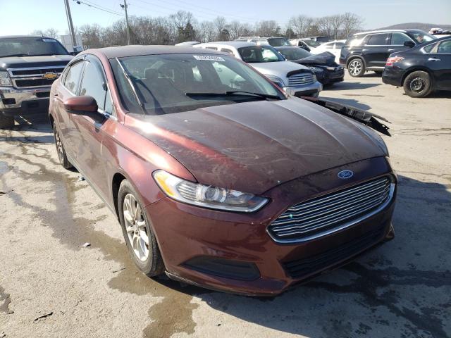 Photo 1 from auction – 2015 FORD FUSION S with VIN 3FA6P0G76FR109490