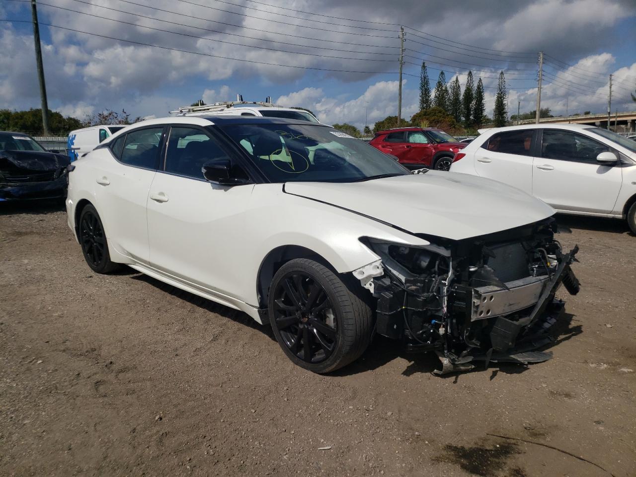NISSAN MAXIMA SR 2020 with VIN 1N4AA6EV5LC375299 - Photo from auction