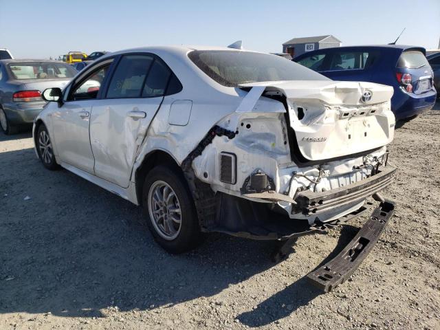 Photo 3 from auction – 2021 TOYOTA COROLLA LE with VIN JTDEAMDE0MJ012357